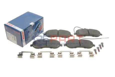 Комплект гальмівних колодок передн, CITROEN JUMPY II FIAT SCUDO PEUGEOT EXPERT, EXPERT TEPEE TOYOTA PROACE 1.6D/2.0/2.0D 11.06 Bosch 0986494163 Купити в Україні
