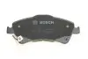Фото Комплект гальмівних колодок передн, TOYOTA AURIS, AVENSIS, COROLLA, VERSO 1.4-2.2D 05.97-10.18 Bosch (0986494187) зображення 2