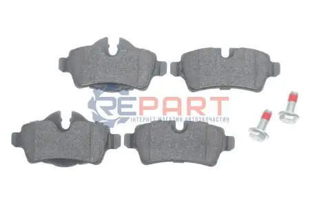 Тормозные колодки, дисковый тормоз.) Bosch 0986494242 Купить в Украине