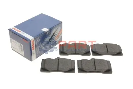 Комплект гальмівних колодок передн, LEXUS GS, IS II, IS III, RC 2.0-4.6 04.05 Bosch 0986494252 Купити в Україні