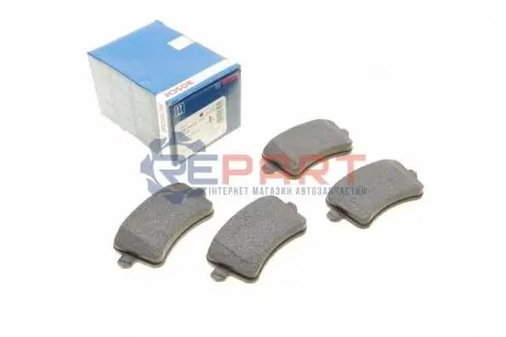 Комплект гальмівних колодок задн, AUDI A4 ALLROAD B8, A4 B8, A5, Q5 1.8-4.2 06.07-05.17 Bosch 0986494254 Купити в Україні