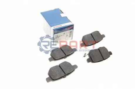 Комплект гальмівних колодок задн, GREAT WALL VOLEEX C20R LEXUS CT SUBARU TREZIA TOYOTA AURIS, CARINA V, COROLLA, IQ, PRIUS, PRIUS PHV, RACTIS, URBAN CRUISER, VERSO S, YARIS 1.0-1.8H 12.87 Bosch 0986494255 Купити в Україні