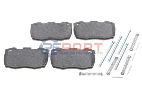 Комплект гальмівних колодок передн, LAND ROVER 110/127, 90 I, DEFENDER 2.2D-4.0 09.83-02.16 Bosch 0986494291 Купити в Україні