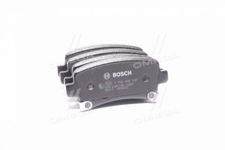 Гальмівні колодки, дискове гальмо (набір) BOSCH 0986494297