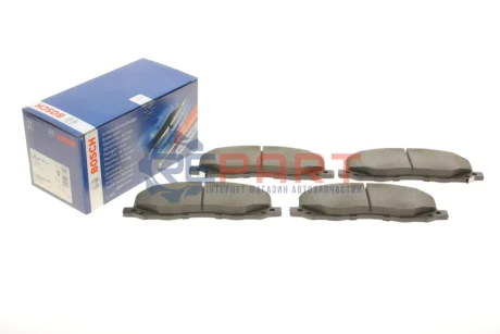 Комплект гальмівних колодок передн, OPEL INSIGNIA A, INSIGNIA A COUNTRY SAAB 9-5 1.4-2.8 07.08-03.17 Bosch 0986494298