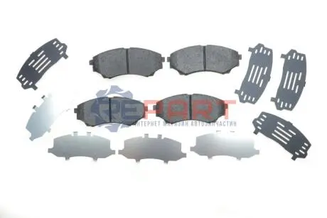 Колодки гальмівні (передні) Ford Ranger 99-12/Mazda B-Serie 99-06/BT-50 06 Bosch 0986494323 Купити в Україні