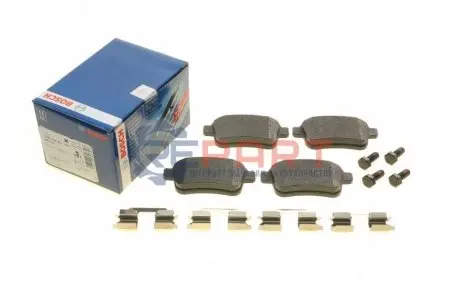 Тормозные колодки, дисковые. Bosch 0986494331 Купить в Украине
