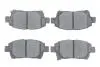 Фото Комплект гальмівних колодок передн, TOYOTA IQ, YARIS, YARIS VERSO 1.0-1.4D 08.99-12.15 Bosch (0986494333) зображення 1