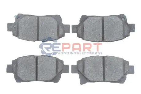 Комплект гальмівних колодок передн, TOYOTA IQ, YARIS, YARIS VERSO 1.0-1.4D 08.99-12.15 Bosch 0986494333 Купити в Україні