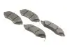 Фото Комплект гальмівних колодок передн, CHEVROLET AVEO / KALOS, LACETTI, NUBIRA, REZZO DAEWOO LACETTI, NUBIRA, TACUMA / REZZO 1.4-2.0D 09.00 Bosch (0986494343) зображення 2