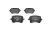 Фото Комплект гальмівних колодок задн, VW GOLF V 2.0 10.04-02.09 Bosch (0986494344) зображення 1