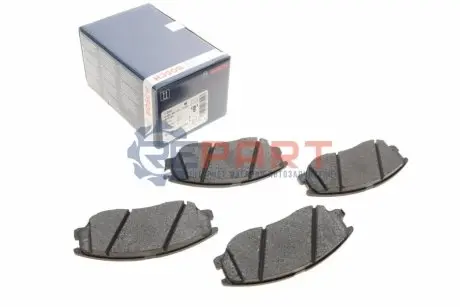 Тормозные колодки, дисковые. Bosch 0986494347 Купить в Украине