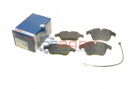 Комплект гальмівних колодок передн, CITROEN C5 III PEUGEOT 407, 508, 508 I 1.6-2.2D 05.04 Bosch 0986494371 Купити в Україні