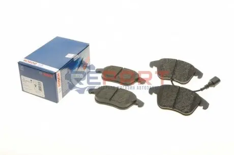 Комплект гальмівних колодок передн, AUDI Q3 SEAT ALHAMBRA VW PASSAT B7, SHARAN, TIGUAN 1.4-2.5 09.07-12.22 Bosch 0986494372 Купити в Україні
