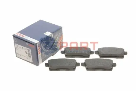 Фото Колодки гальмівні (задні) Mazda CX-7 06-14/CX-9/Ford Edge (USA) 06- BOSCH (0986494376) зображення 1