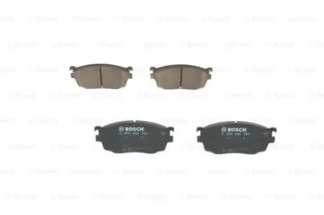 Комплект гальмівних колодок передн, MAZDA 6, 626 V 1.8/2.0D 04.98-08.07 Bosch 0986494394 Купити в Україні