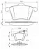 Тормозные колодки, дисковый тормоз.) Bosch (0986494415) изображение 1