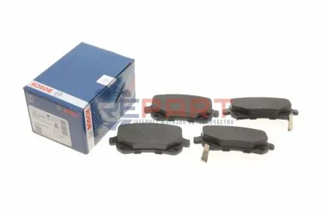 Фото Колодки гальмівні (задні) Chrysler Grand Voyager 07-/Dodge Journey 08- BOSCH (0986494496) зображення 1