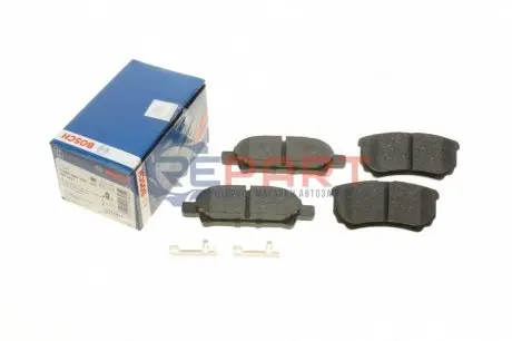 Тормозные колодки (задние) Mitsubishi Outlander/Lancer 03-/Jeep Compass/Patriot/Dodge Avenger 06- Bosch 0986494502 Купить в Украине