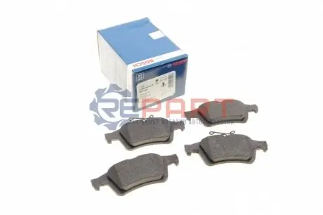Комплект гальмівних колодок (задніх) Ford Connect 02- BOSCH 0986494528 Купити в Україні