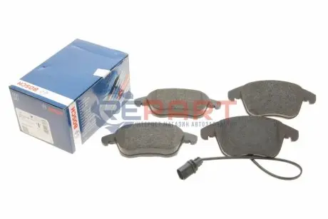 Комплект гальмівних колодок передн, AUDI A4 ALLROAD B8, A4 B8, A5 1.8-3.2 06.07-01.17 Bosch 0986494538 Купити в Україні