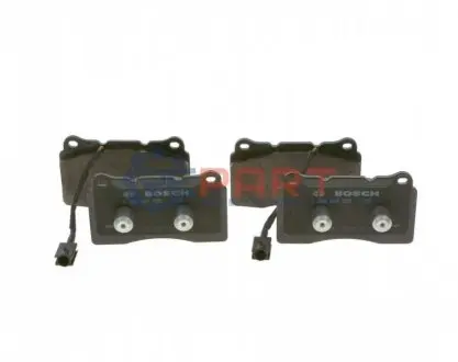 Комплект гальмівних колодок передн, ALFA ROMEO GIULIETTA 1.4-2.0D 04.10-12.20 Bosch 0986494539 Купити в Україні
