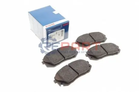 Комплект гальмівних колодок передн, HYUNDAI GENESIS, I40 I, I40 I CW, IX35, KONA, TUCSON KIA NIRO I, OPTIMA, PROCEED, SOUL II, SPORTAGE III, SPORTAGE IV 1.6-Electric 08.09 Bosch 0986494559 Купити в Україні