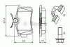 Фото Комплект гальмівних колодок задн, DS DS 4 AUDI A1, A1 ALLSTREET, A1 CITY CARVER, A2, A3, A4 B5, A4 B6, A4 B7, A6 C5, A8 D2, ALLROAD C5, TT CITROEN C3 II, C3 PICASSO, C4 II 1.0-Electric 08.83 Bosch (0986494596) зображення 8