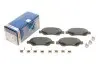 Фото Комплект гальмівних колодок передн, CITROEN C1, C1 II PEUGEOT 107, 108 TOYOTA AYGO 1.0/1.2/1.4D 06.05 Bosch (0986494606) зображення 1
