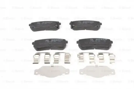 Тормозные колодки, дисковые. Bosch 0986494608