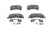 Фото Комплект гальмівних колодок передн, DAIHATSU CUORE VI, CUORE VII, SIRION, TREVIS MITSUBISHI MIRAGE / SPACE STAR VI, MIRAGE VI SUZUKI IGNIS II 0.7-1.5 03.03 Bosch (0986494610) зображення 1