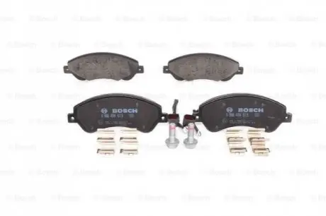 Комплект гальмівних колодок передн, FORD TRANSIT, TRANSIT TOURNEO 2.2D 04.06-08.14 Bosch 0986494613 Купити в Україні