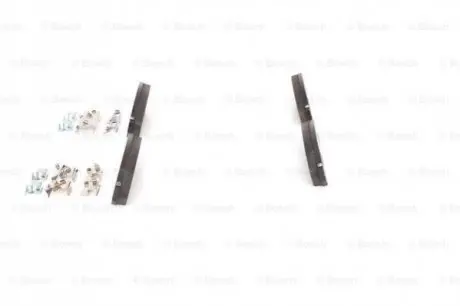 Комплект гальмівних колодок передн, MAZDA 323 F VI, 323 S VI 1.3-1.6 09.98-05.04 Bosch 0986494616 Купити в Україні