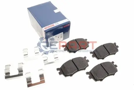 Тормозные колодки, дисковые. Bosch 0986494617 Купить в Украине