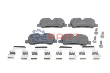 Комплект гальмівних колодок задн, LAND ROVER DISCOVERY III, DISCOVERY IV, RANGE ROVER III, RANGE ROVER SPORT I 2.7D-5.0 03.02-12.18 Bosch 0986494636 Купити в Україні