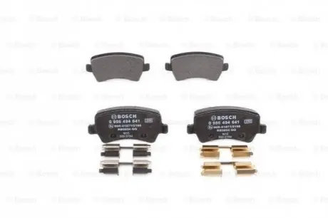 Тормозные колодки, дисковые. Bosch 0986494641 Купить в Украине