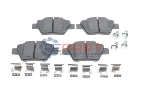 Комплект гальмівних колодок задн, AUDI A1, A3 SEAT ALTEA, ALTEA XL, LEON SKODA OCTAVIA II, SUPERB II, YETI VW BEETLE, CADDY III, EOS, GOLF VI, JETTA III, JETTA IV, SCIROCCO 1.0-3.6 02.03 Bosch 0986494643 Купити в Україні