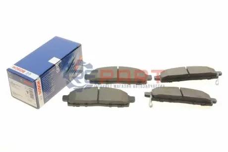 Комплект гальмівних колодок передн, NISSAN NV200, NV200 / EVALIA 1.5D/1.6/Electric 02.10 Bosch 0 986 494 673 Купити в Україні