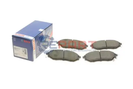 Комплект гальмівних колодок передн, SUBARU FORESTER, IMPREZA, LEGACY IV, LEGACY V, LEGACY VI, LEVORG, OUTBACK, TRIBECA, WRX 1.6-3.6 09.03 Bosch 0986494679 Купити в Україні