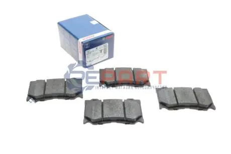 Комплект гальмівних колодок передн, INFINITI FX, G, M, M37, Q50, Q60, Q70, QX70 NISSAN 370Z 2.0-5.6 09.07 Bosch 0986494707 Купити в Україні