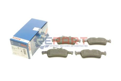 Комплект гальмівних колодок задн, PEUGEOT 308, 308 II 1.2-2.0D 09.13-06.21 Bosch 0986494715 Купити в Україні