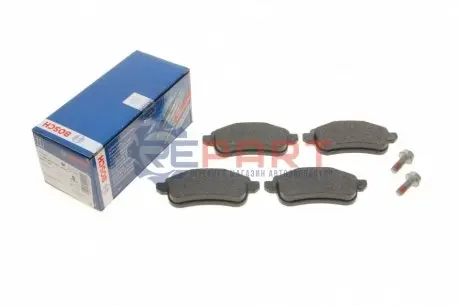 Комплект гальмівних колодок задн, NISSAN JUKE RENAULT ESPACE V, GRAND SCENIC III, GRAND SCENIC IV, MEGANE IV, SCENIC III, SCENIC IV, TALISMAN 1.0-2.0D 12.08 Bosch 0986494723 Купити в Україні