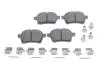 Комплект гальмівних колодок задн, FIAT 500L OPEL ADAM, CORSA E 1.0-1.6D 10.12 Bosch (0986494747) зображення 1