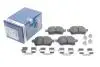 Комплект гальмівних колодок задн, FIAT 500L OPEL ADAM, CORSA E 1.0-1.6D 10.12 Bosch (0986494747) зображення 2