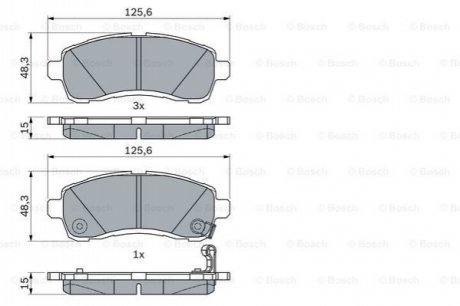 Автозапчасть BOSCH 0 986 494 754 (фото 1)