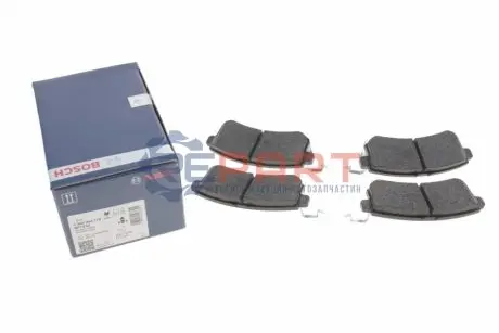 Комплект гальмівних колодок задн, INFINITI QX4, QX56 NISSAN PATROL VI 3.3/5.6 01.97 Bosch 0986494778 Купити в Україні