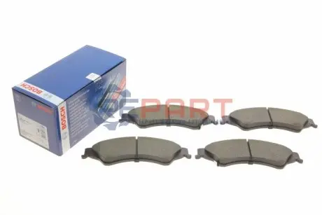 Комплект гальмівних колодок передн, FORD RANGER VW AMAROK 2.0D-3.2D 04.11 Bosch 0986494791 Купити в Україні
