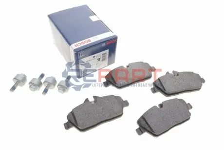 Тормозные колодки BMW P. I3 ELECTRIC 13- Bosch 0986494813 Купить в Украине
