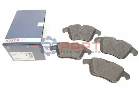 Комплект гальмівних колодок передн, JAGUAR S-TYPE II, XE, XF I, XF SPORTBRAKE, XJ 2.0-5.0 01.99 Bosch 0986494830 Купити в Україні