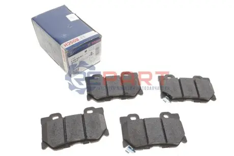Комплект гальмівних колодок задн, INFINITI FX, G, M, M37, Q50, Q60, Q70, QX70 NISSAN 370Z 2.0-5.6 09.07 Bosch 0986494863 Купити в Україні